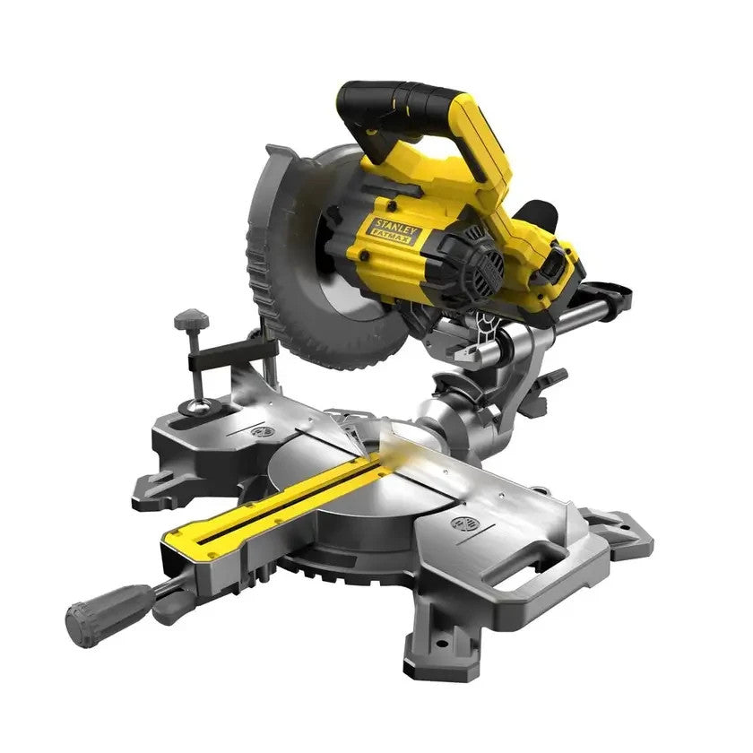 Stanley FatMax 18V V20 Cordless Mitre Saw on white background