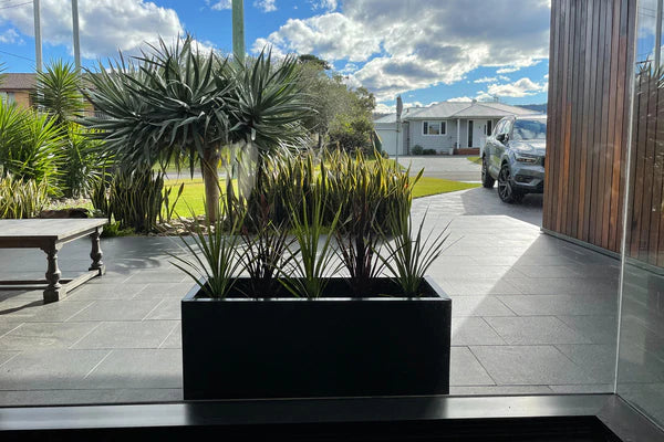 Greenlife Planter Box Metal Charcoal 1000 x 340 x 400mm
