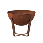 Glow Beverly Fire Pit 46cm Compact Wood-Burning Outdoor Fire Pit 99357008
