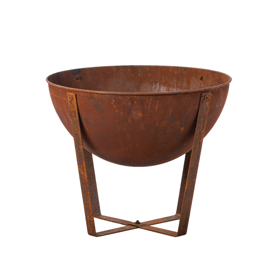 Glow Beverly Fire Pit 46cm Compact Wood-Burning Outdoor Fire Pit 99357008
