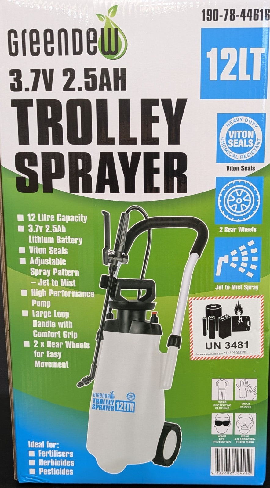 Greenleaf garden Sprayer Trolley 12L