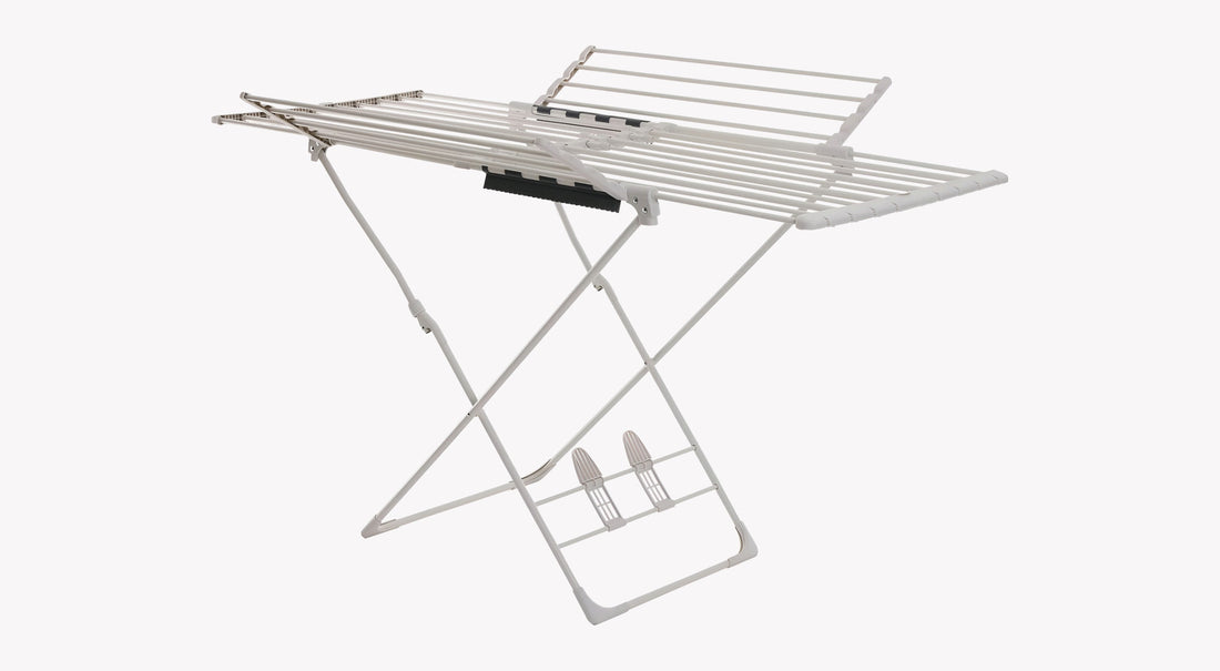 Hills 22m 4 Wing extendable clothes airer and drying rack with fold-out wings