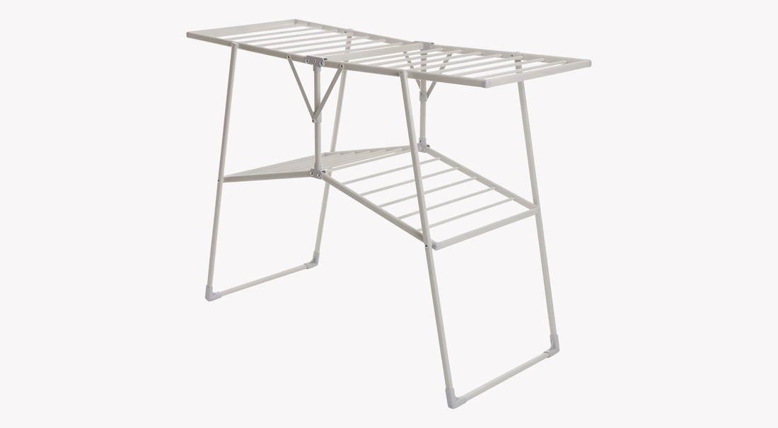 Hills 19m H-Frame clothes airer, extra-thick steel drying rails