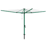 Hills Everyday Rotary 47 Clothesline in Norfolk Pine green colour