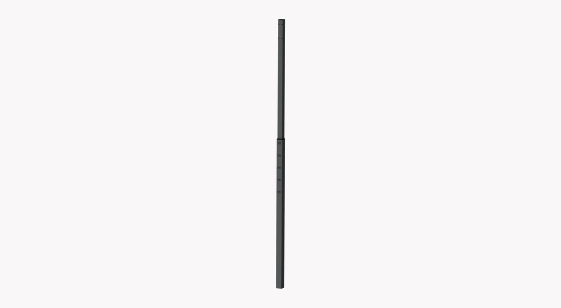 Hills retracting clothesline adjustable galvanised steel post in Monument