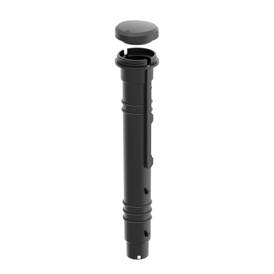 Hills Rotary Ground Socket with cap on white background