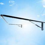 Sky Dry Metro 180 Folding Clothesline side profile showing arm depth and wall bracket