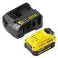 Stanley FatMax 18V V20 4.0Ah Battery & Charger Kit SFMCB14M1-XE