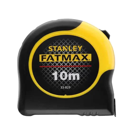 Stanley FatMax 10m tape measure on a white background