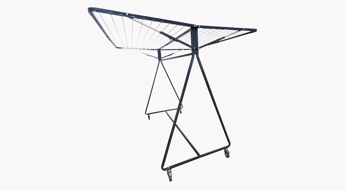 Sunchaser 240 Australian-made mobile clothesline on wheels