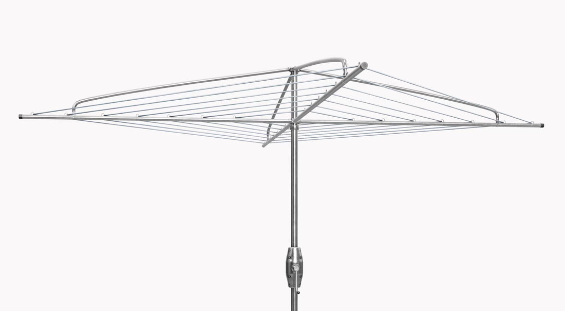 Hills Hoist Heritage 7 Line galvanised steel fixed rotary clothes hoist