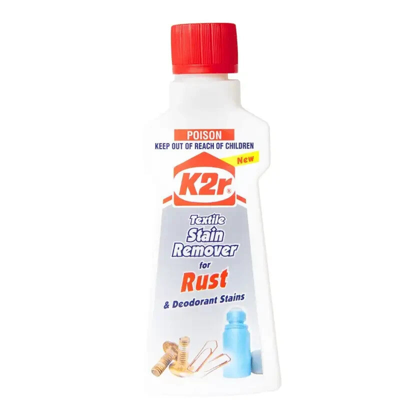 K2R Textile Stain Remover for Rust & Deodorant Stains 50ml