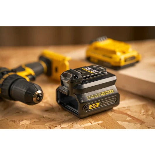Stanley Fatmax 18V V20 Battery Adaptor For Old Tools to New Batteries