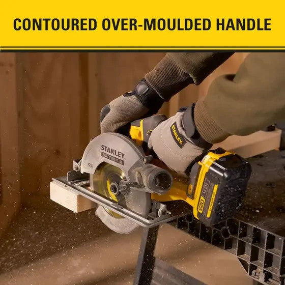 Stanley FatMax 165mm 18V V20 Cordless Circular Saw Bare Unit SFMCS500B-XJ