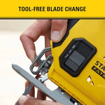 18V Stanley Fatmax V20 Cordless Jigsaw - Skin (SFMCS600B) - Tool Only