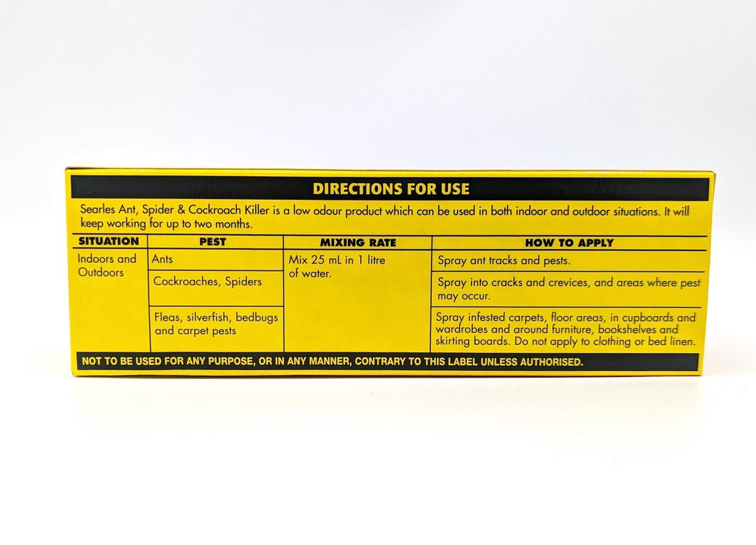 Searles Ant Spider Cockroach Killer Concentrate 500ml