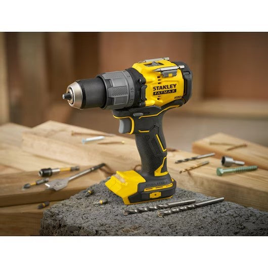 Stanley FatMax 18V V20 Brushless Hammer Drill Driver Skin - SFMCD725B-XJ