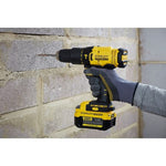 Stanley FatMax 2 Piece 18V Drill Hammer & Light Combo Kit SFMCK210D1-XE