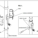 Hills Everyday Rotary Clothesline Handle Assembly
