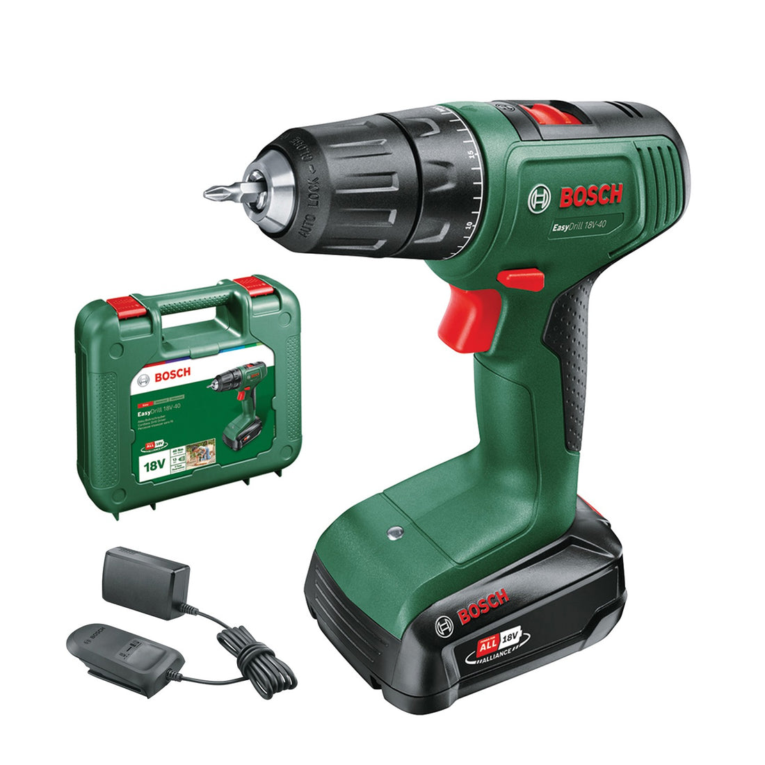 Rockwell 18V Brushless 60Nm 4Ah Hammer Drill Kit RD2427