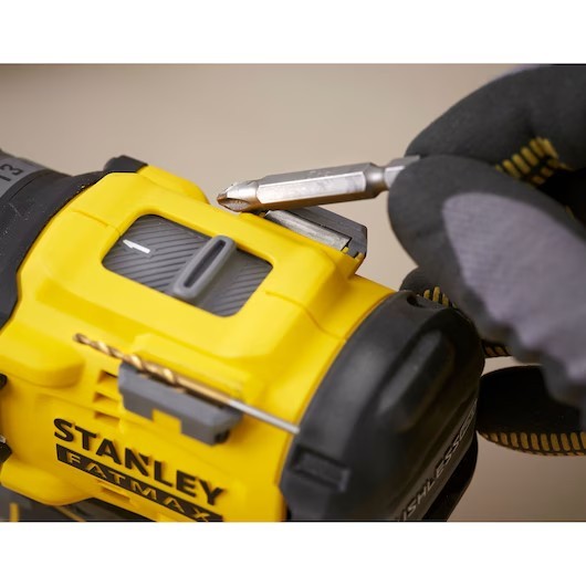 Stanley FatMax 18V V20 Brushless Hammer Drill Driver Skin - SFMCD725B-XJ