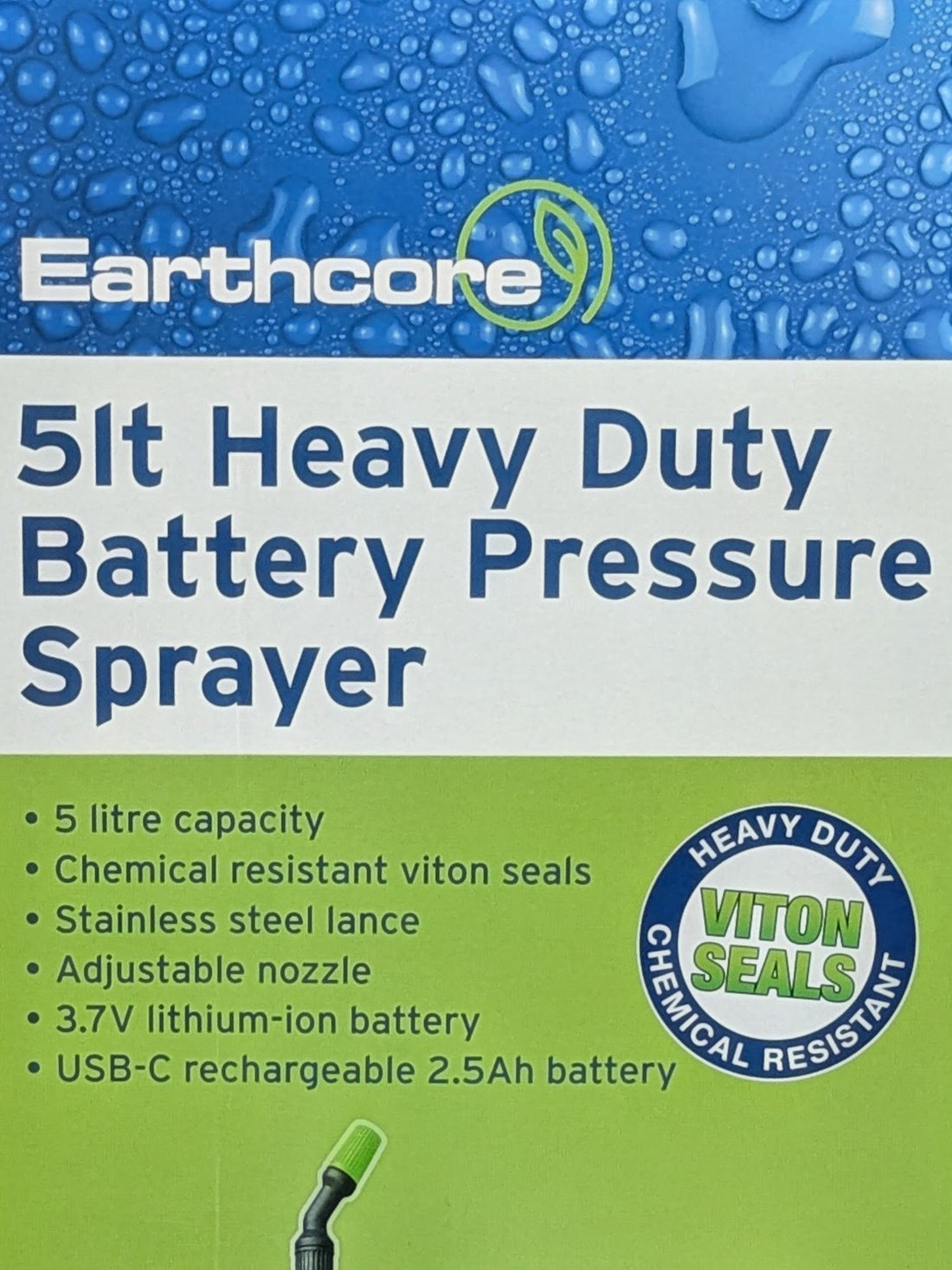 Earthcore 5L Heavy Duty Pressure Sprayer