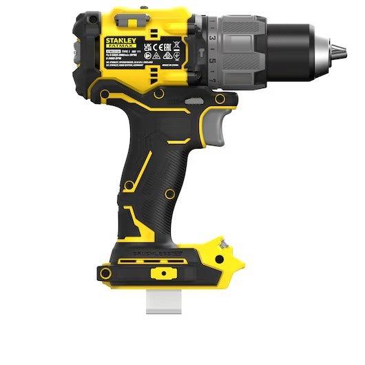 Stanley FatMax 18V V20 Brushless Hammer Drill Driver Skin SFMCD726B-XJ