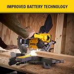 Stanley FatMax 18V V20 Cordless Mitre Saw 2 x 4.0Ah Kit 190mm SFMCS701M2-XE