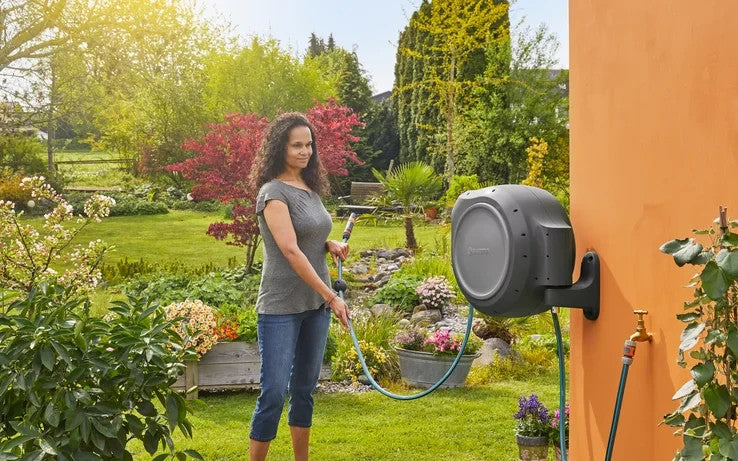 GARDENA Roll-Up 30m Retractable Hose Reel