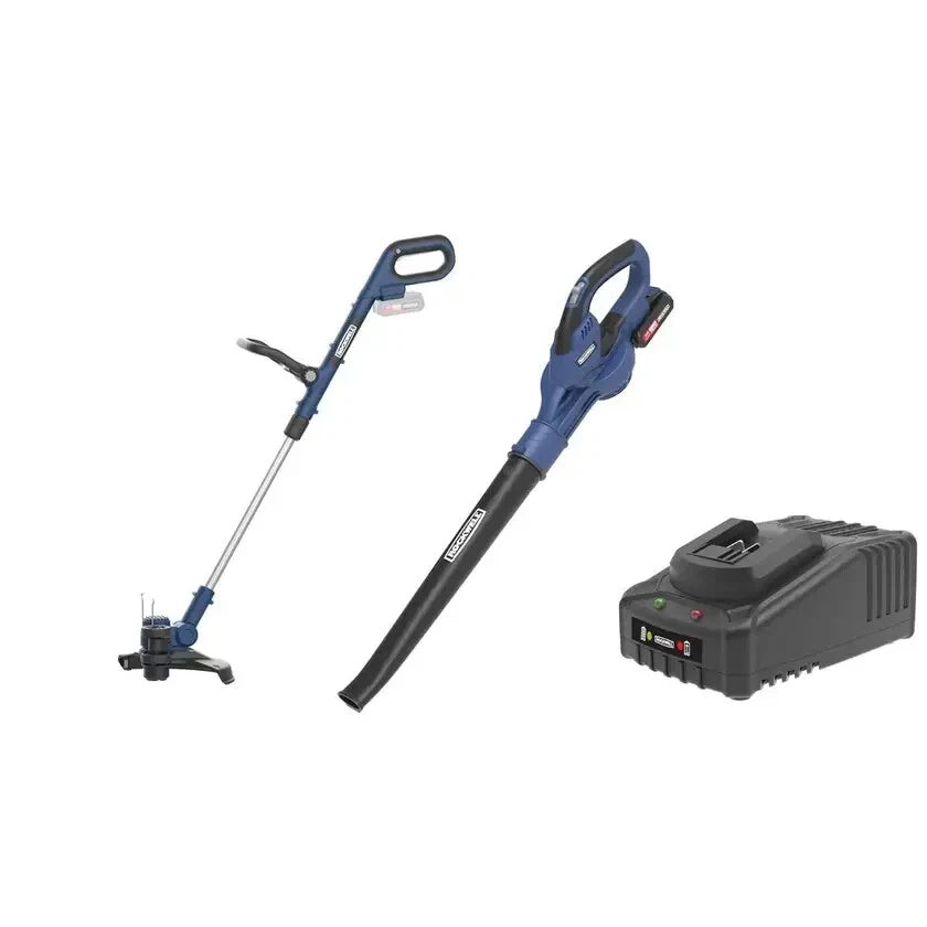 Rockwell 18V Line Trimmer & Blower Kit RG8819