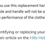 Hills Everyday Rotary Clothesline Handle Assembly