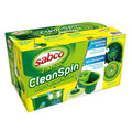 Sabco 2-Action Clean Spin Mop & Bucket Set