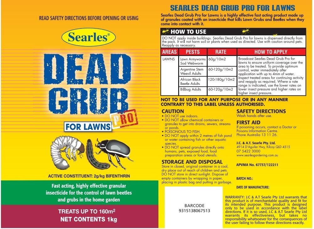 Searles Dead Grub Pro For Lawns