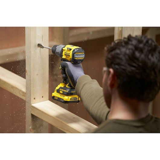 Stanley FatMax 18V V20 Brushless Hammer Drill Driver Skin SFMCD726B-XJ