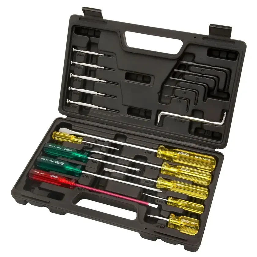 Stanley Screwdriver Set 20 Piece Acetate Handle 65-750A