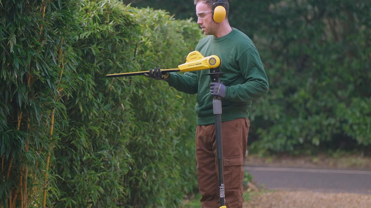 Stanley FatMax Cordless 18V V20 45cm Pole Hedge Trimmer Skin Only