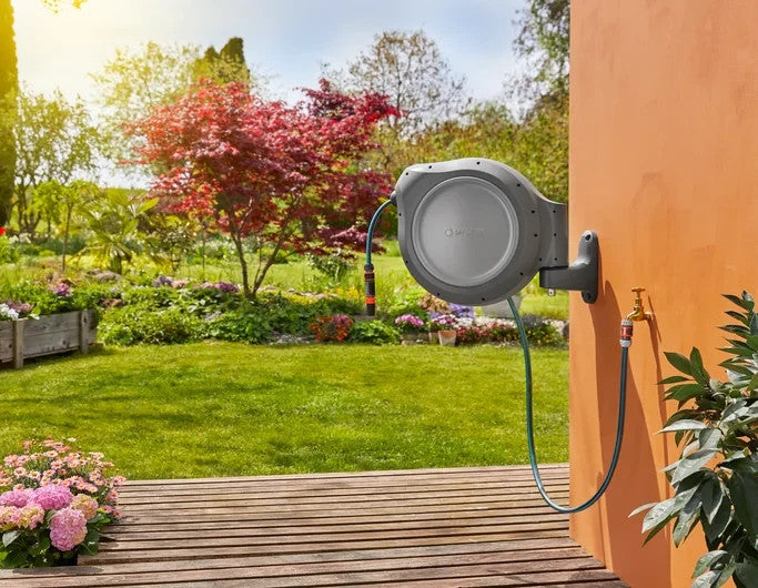 GARDENA Roll-Up 30m Retractable Hose Reel