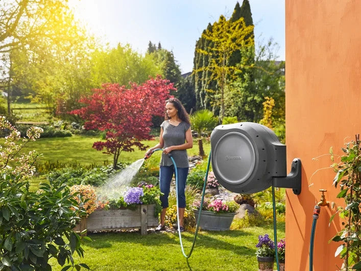 GARDENA Roll-Up 30m Retractable Hose Reel