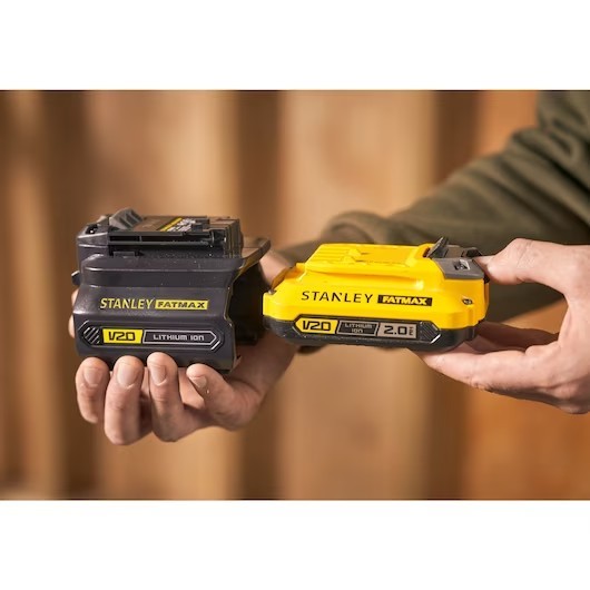 Stanley Fatmax 18V V20 Battery Adaptor For Old Tools to New Batteries