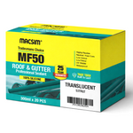 Macsim MF50 Roof & Gutter Silicone product label